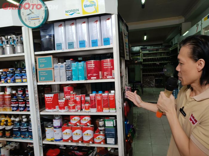 Richard Julius pemilik toko Cat Losmini menjelaskan line-up dari Wanda
