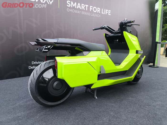 Desain Omoway X sangat futuristik dan tidak biasa