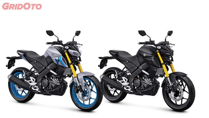 Yamaha MT-15 Matte Light Grey dan Matte Black