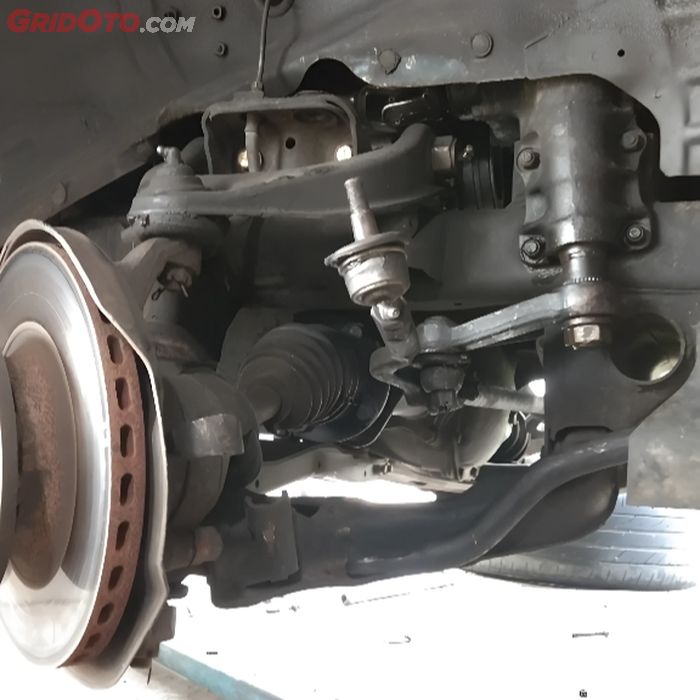 Ilustrasi kaki-kaki mobil bekas