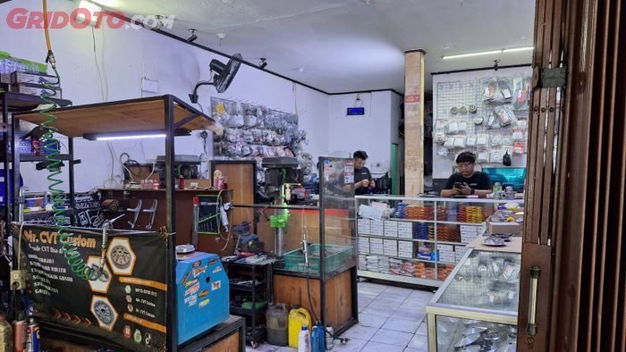 Upgrade CVT motor matic di bengkel ini bisa ditunggu 