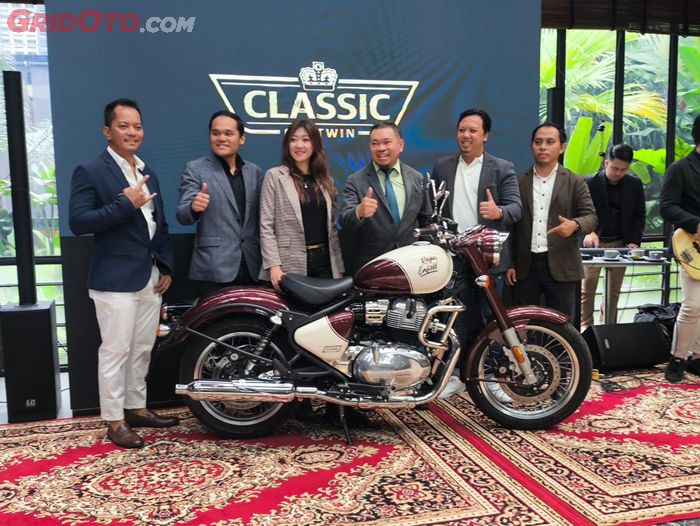 Peluncuran dihadiri direksi Royal Enfield Indonesia
