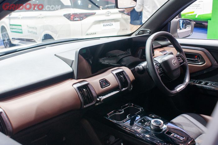 Interior Toyota Urban Cruiser EV.