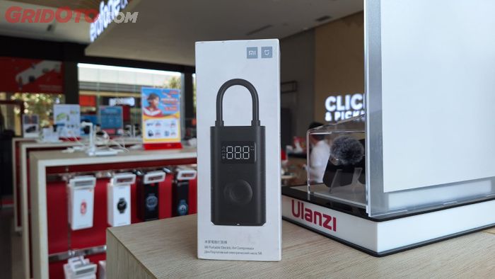 Pompa portable Xiaomi untuk isi tekanan angin ban