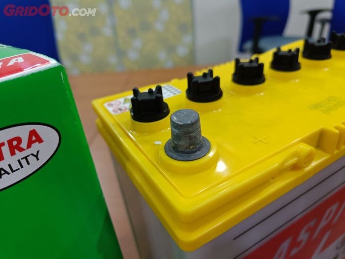 Terminal positif aki mobil 