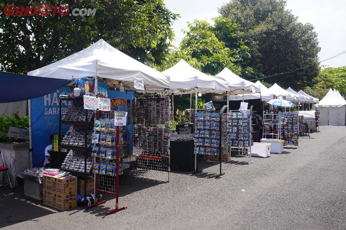 lapak die cast di bagian outdoor Indonesian Custom Show 2025