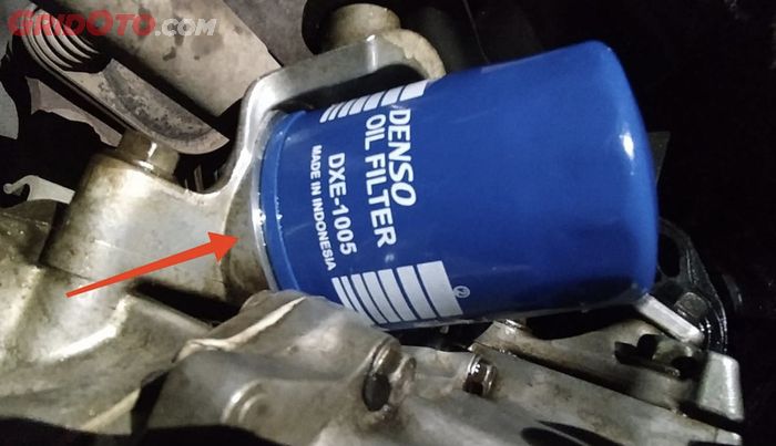 Salah pasang filter oli mobil bisa rembes 
