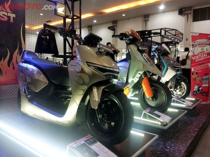 Tiga motor listrik custom dari ajang HDRP 2024 di Kustomfest