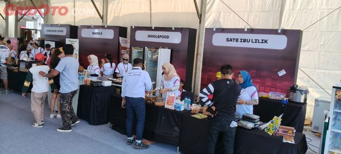 Area UMKM di MotoGP Indonesia di sirkuit Mandalika (3-5/10)