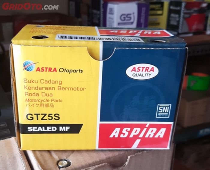 Aki Aspira Untuk Motor Honda BeAT