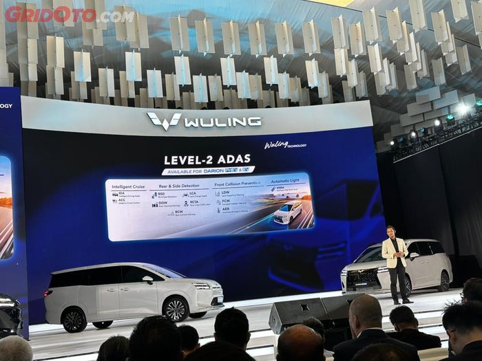 Untuk pertama kalinya Wuling Darion menggunakan sistem Level 2 Advanced Driver Assistance System (ADAS)