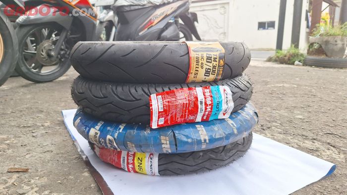 Harga ban motor mengalami kenaikan Rp 10 ribu sampai Rp 20 ribu 