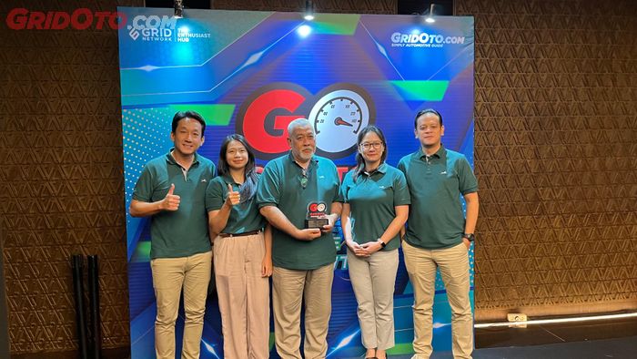 Tim TVS Motor Indonesia di GridOto Award 2025