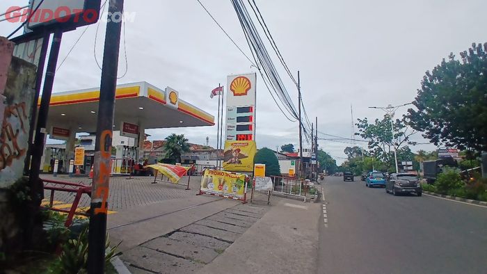 SPBU Shell hanya menyediakan BBM diesel