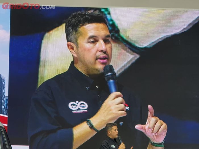 ifat Sungkar, Brand Ambassador Mitsubishi sekaligus pebalap Indonesia Rally Team (IRT) bilang pentingnya 3 detik dalam mengemudi 