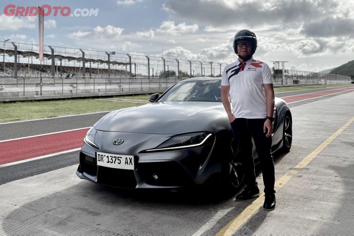 Tim GridOto.com mencoba langsung Toyota GR Supra di Sirkuit Mandalika
