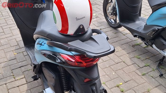 Behel Piaggio Liberty S sudah support box belakang