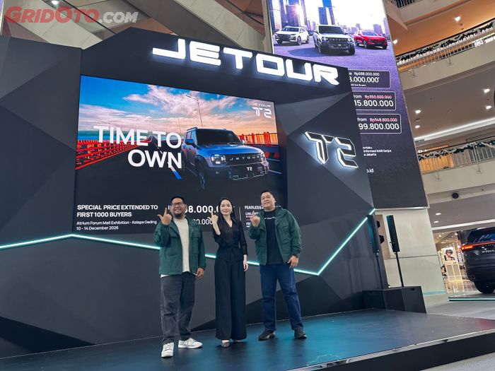 Kuota harga spesial Jetour T2 menjadi 1.000 orang