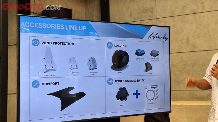 Aksesoris connection kit buat Piaggio Liberty S