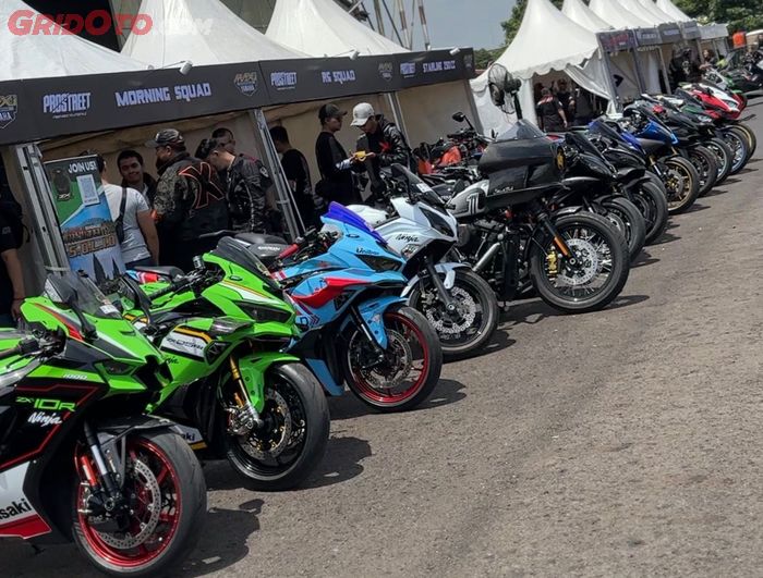 Street Wars One Decade Prostreet Jadi ajang kopdar banyak komunitas motor di kota Bandung