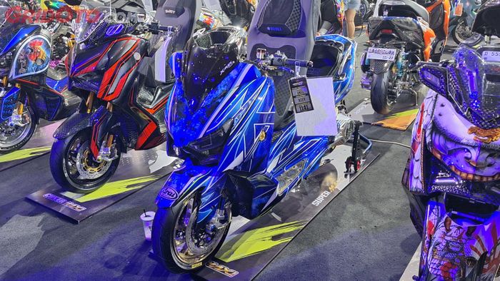 Yamaha XMAX asal Aceh jadi jawara King Of Maxi di Final Customaxi 2025 pakai emblem emas 48 gram 