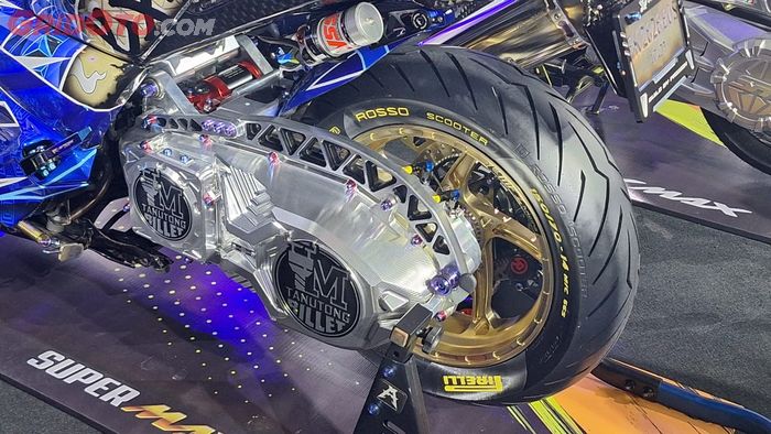 Blok mesin sampai blok CVT sudah pakai bilet 