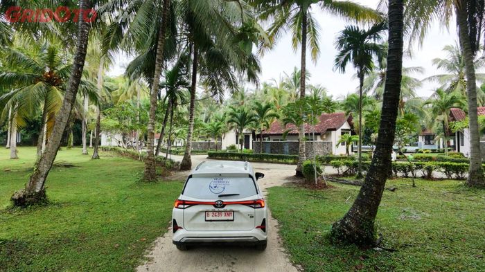 Toyota Veloz mudah hingga ke pantai