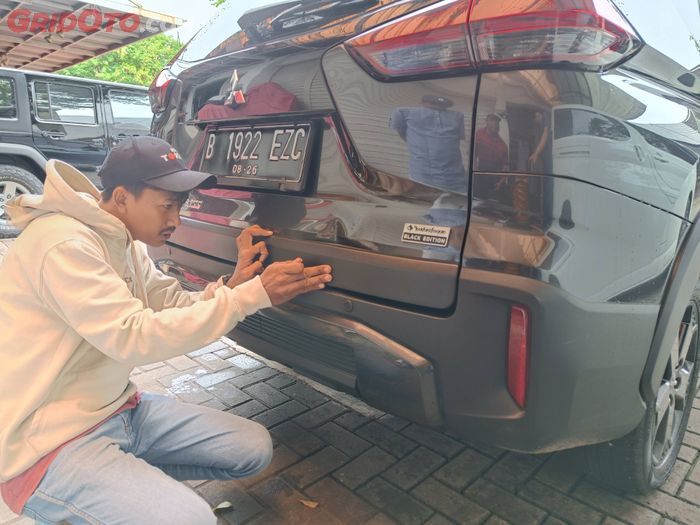 Rahman pemilik bengkel PDR AXC Summarecon, Bekasi