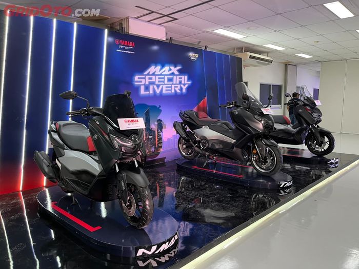 Yamaha MAXi Special Livery, ada NMAX, XMAX dan TMAX