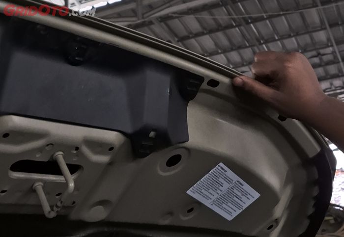 Cek kondisi kap mesin