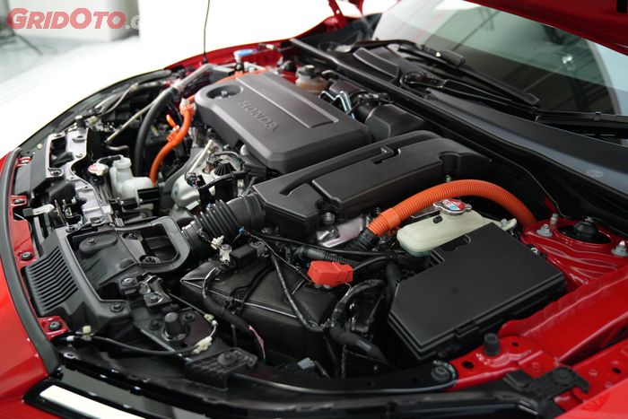 Mesin 2.0L Atkinson Cycle plus motor listrik Honda Prelude identik dengan Honda Civic e:HEV