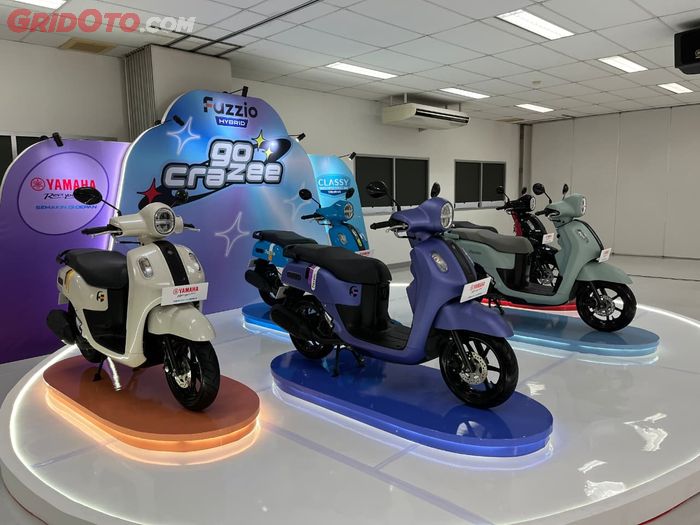 Deretan warna baru Yamaha Fazzio 2026