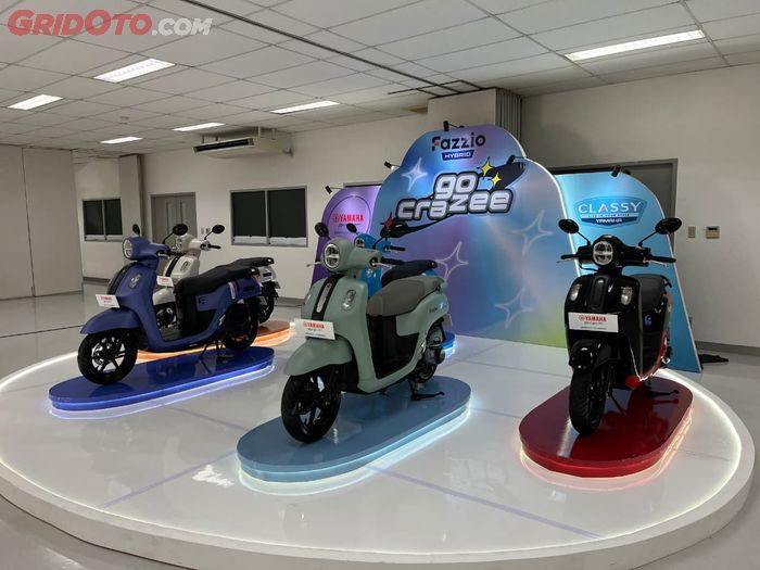 Warna-warna baru yang ada di Yamaha Fazzio 2026