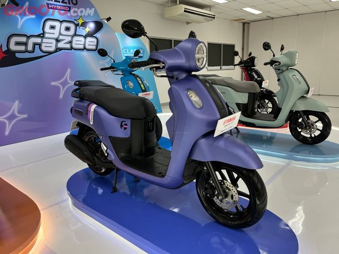 Yamaha Fazzio Hybrid Neo 2026 yang warna Go Purple