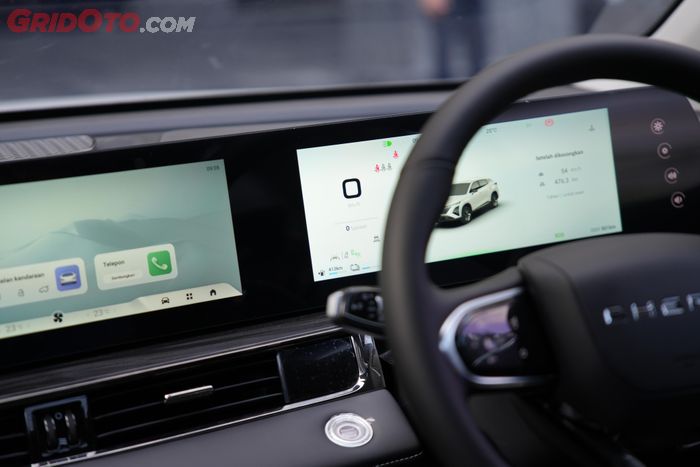 Sisa jarak tempuh bensin Chery C5 CSH 413 km sebelum berangkat dari Semarang