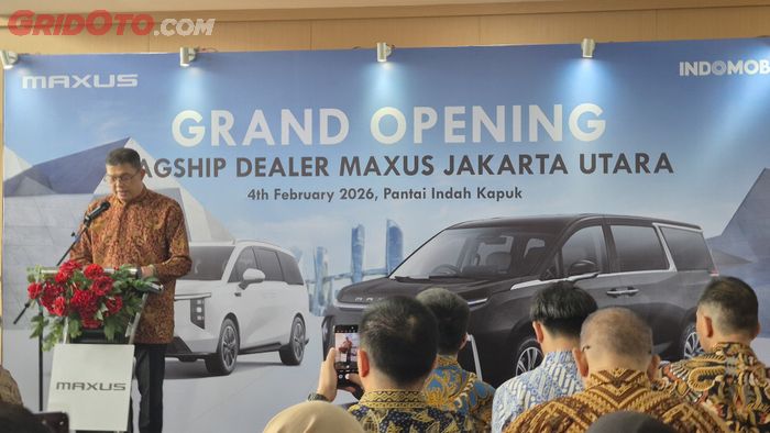 Opening speech pembukaan dealer Maxus PIK 