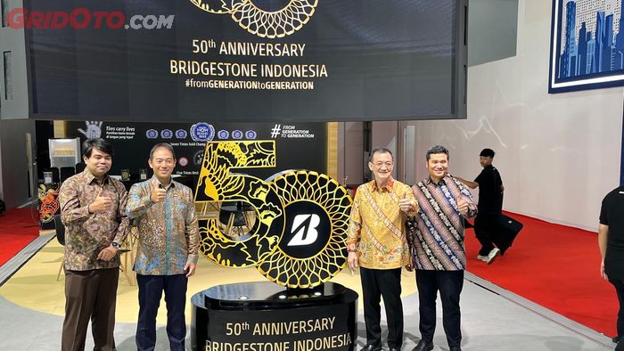 Bridgestone sekaligus menandai momentum&nbsp;50 tahun&nbsp;berkiprah di industri otomotif nasional.