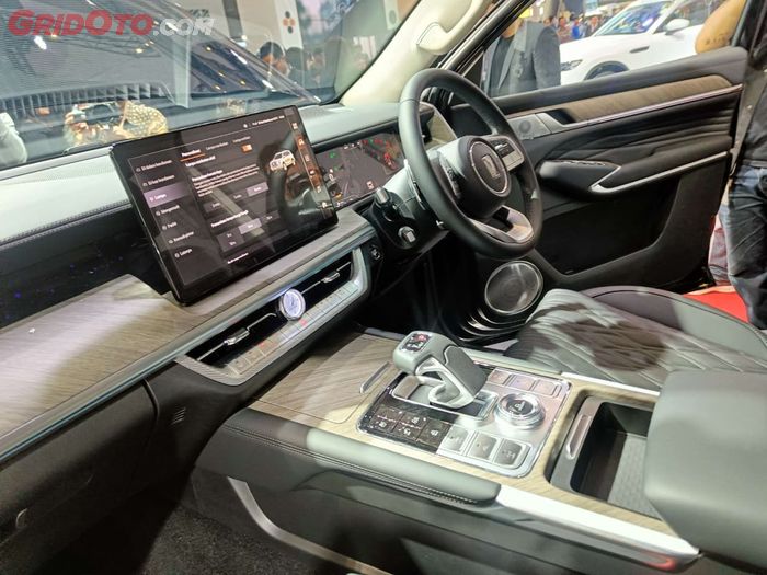 Bagian interior GWM Tank 500 diesel di IIMS 2026