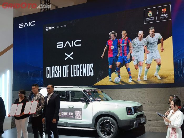 BAIC berkolaborasi dengan Clash of Legends di IIMS 2026