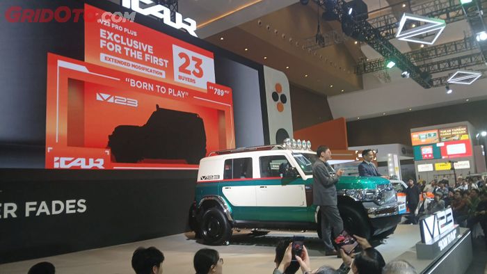 Harga eksklusif untuk 23 pembeli pertama iCar V23 Pro Plus