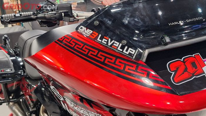 Motif batik Mandalika di Road Glide Nitiracing BWC 2026