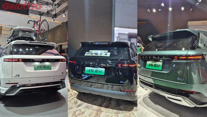 Pilihan bodi belakang JAECOO J5 EV Co-Creation