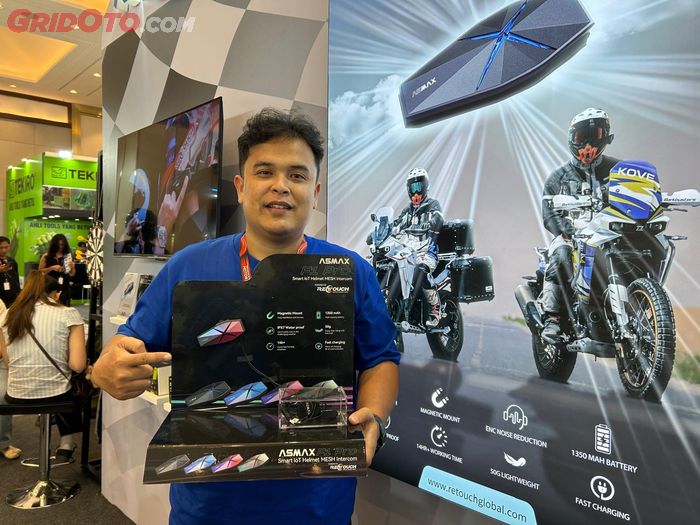 Ilham Romanzah, Brand Manager PT Mei Tech Indo Resources kasih banyak promo menarik di IIMS 2026