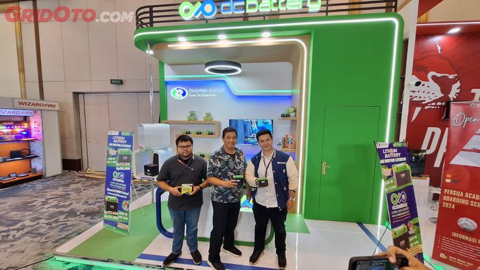 Selama IIMS 2026, DC Battery Lithium dijual enggak sampai Rp 200 ribuan 