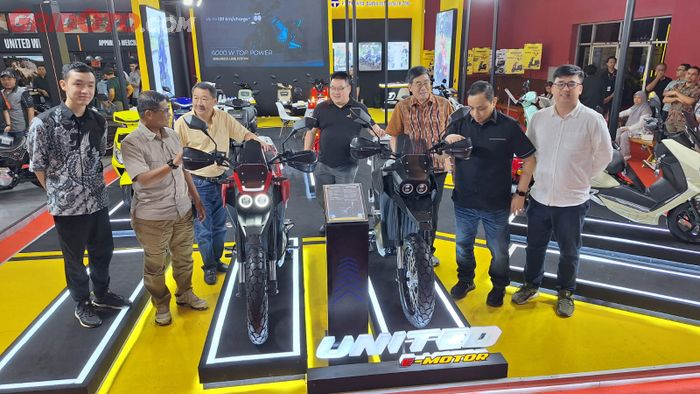 Suasan peluncuran United RX6000 di IIMS 2026