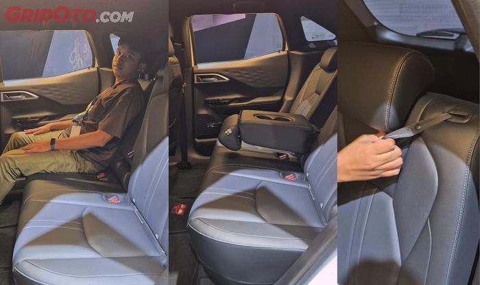 Rasanya Duduk di Jok Belakang XForce, Bisa Recline Sepuasnya