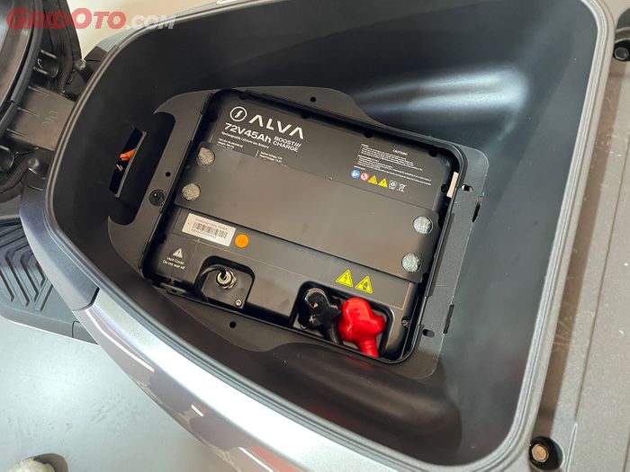 Baterai baru ALVA N3 Next Gen kini support fast charging, dari 10-50 persen hanya 25 menit saja.