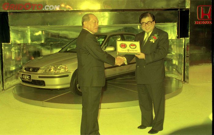 Suasana launching Honda Civic Ferio di Indonesia