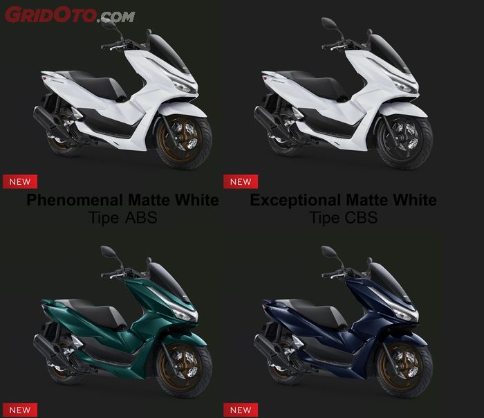 Warna baru PCX160 ABS dan CBS enggak kalah keren!