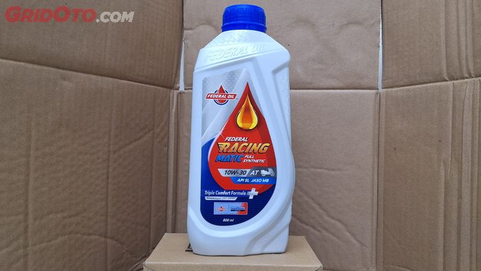 Federal Racing Matic 10W-30 buat motor matic Honda 